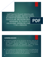 Análisis del flujo vehicular y sus variables clave