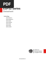 Esp32 Datasheet en PDF