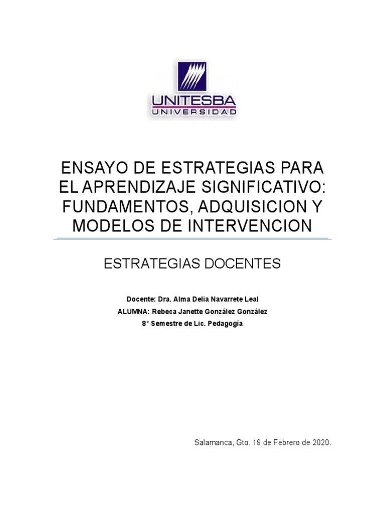 Aprender A Aprender | PDF | Teoria de la mente | Aprendizaje