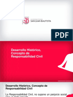 SESIÓN 1 - Desarrollo Histórico y Concepto Responsabilidad Civil PDF