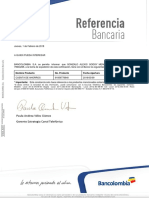 Certificacion - Cuenta - Bancaria - Bancolombia - Gonzalo Godoy PDF
