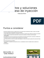 Defectos y Soluciones Proceso de Inyeccion