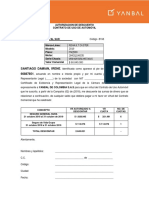 Santiago Damian, Irene 66887851: Autorizacion de Descuento Contrato de Uso de Automóvil