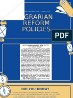 Agrarian Reform Policies, American Period.pptx