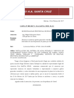 Carta 03 Renuncia de Gastos Generales