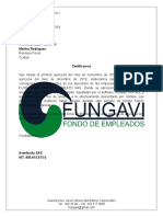 Papel Membrete Fungavi