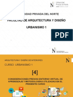 Universidad Privada Del Norte: Facultad de Arquitectura Y Diseño Urbanismo 1