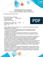 Tarea 2 - Elaborar Informe de Desempeño de La Gerencia