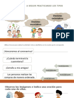 Tipos de oraciones: interrogativas, exclamativas y enunciativas