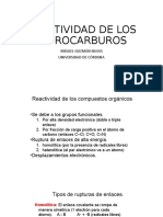 REACTIVIDAD DE LOS HIDROCARBUROS (ALCANOS Y ALQUENOS)