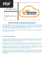 AWS VS Azure VS Google - Cloud Comparison - QA Automation