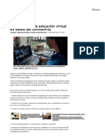 10 Ventajas de La Educación Virtual en Medio Del Coronavirus - EL UNIVERSAL - Cartagena
