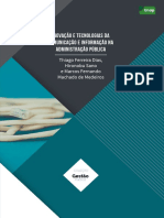 Inovação e Tecnologias Da Comunicação e Informação Na Administração Pública PDF