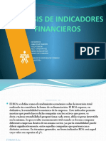 Analisis de Indicadores Financieros Exposicion Sabado