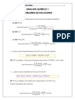 PROBLEMAS DE QUÍMICA Analisis Quimico L