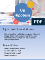 (Pertemuan 12) Uji Hipotesis 1 PDF