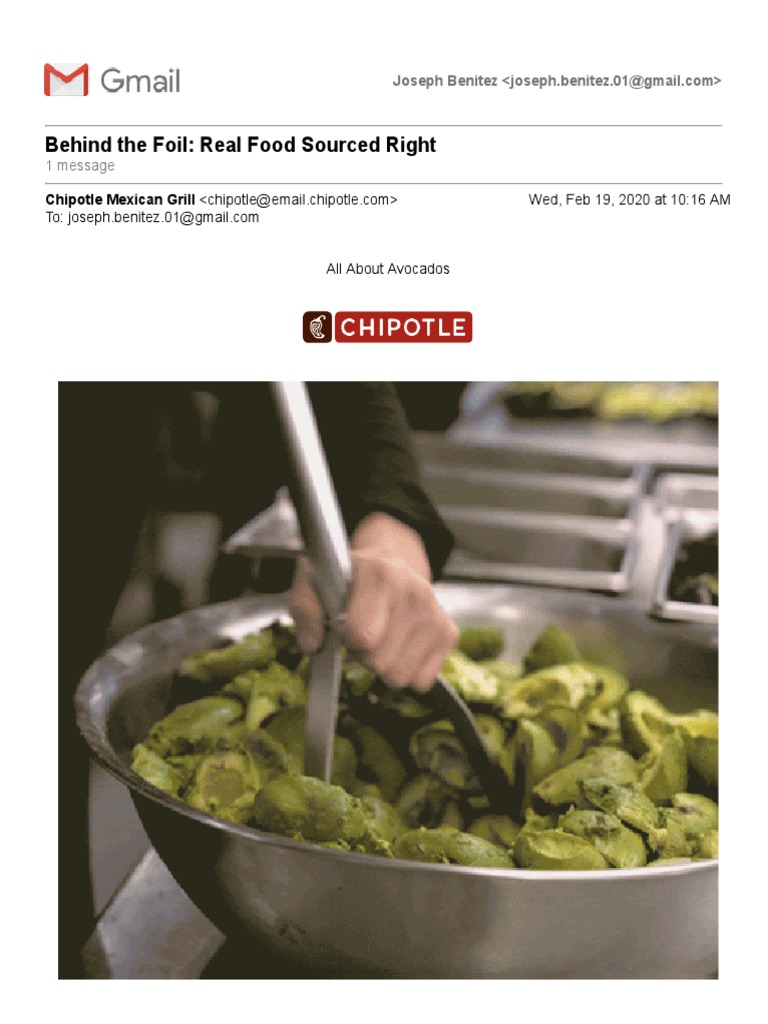 Chipotle Guac Recipe PDF