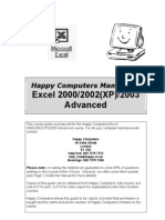 3-Excel (2000) 2002 (XP) - 2003 Advanced
