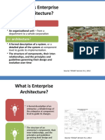 Enterprise Architecture: A Formal Map to Guide Business Changes