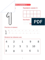 Cuadernillo Matematica 1ero Basico