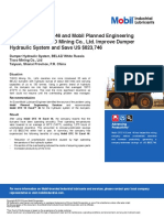 Mobil Dte 10 Excel 46 Helps Mining Hydraulic Systems PDF