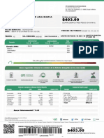 Hernandez Gonzalez Ana Maria: Total $403.41