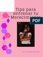 Tips para Entrenar Tu Merecimiento 