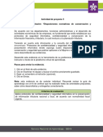 Evidencia 4 Presentación Disposiciones Normativas de Conservacion y Seguridad