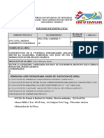 Formato de Informe. 1 Semana de Marzo Entregar 1 PDF