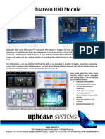 Touchscreen HMI Module