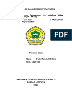 Log Book Manajemen Keperawatan