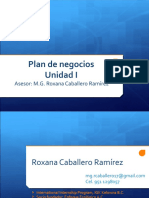 Plan de Negocios 1 Unidad