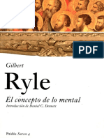 El Concepto de Lo Mental - Ryle, G.