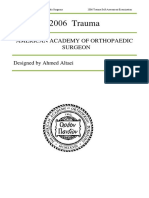 6002 Trauma: American Academy of Orthopaedic Surgeon