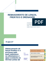 Rebaixamento de Lençol Freático E Drenagem