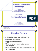 Introduction To Information Technology: Computer Software