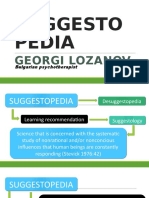 Suggesto Pedia: Georgi Lozanov