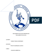 Tratamiento de Aguas Residuales