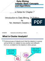 Lecture Notes For Chapter 7 Introduction To Data Mining, 2 Edition