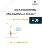 Energía Potencial y Conservacion de La Energia