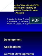 The Newcastle-Ottawa Scale (NOS) For Assessing The Quality of Nonrandomized Studies in Meta-Analysis