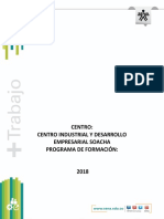 Documento Maestro Mantenimiento