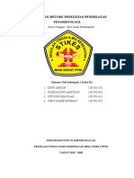 Kelompok 1 Pendekatan Fenomenologis