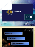 Ester: Struktur, Sifat, dan Reaksi