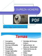 Dureza Vickers - Ing. Luis Gomez