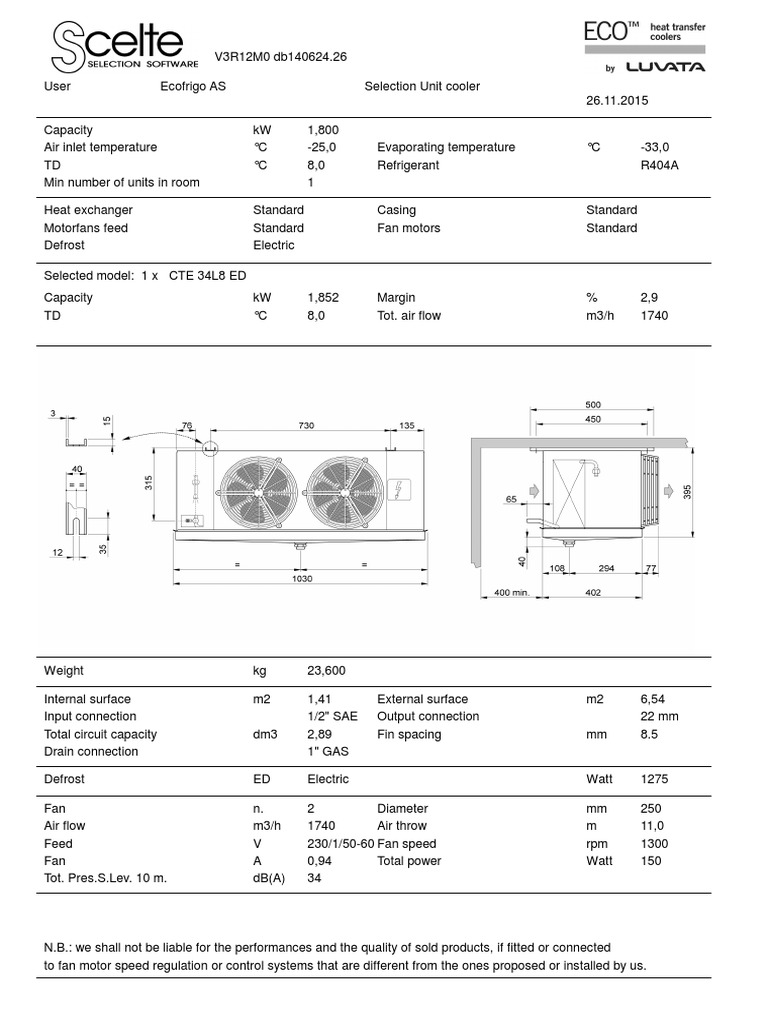 3.6 Data Sheet CTE 34 L8 ED Freezer 1 PDF