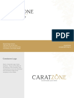 Brand Guidelines and Manual For Caratzone
