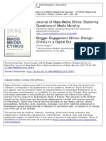 Journal of Mass Media Ethics - Langett