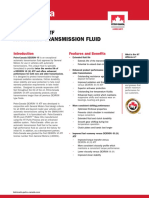 Tech Data: Dexron - Vi Atf Automatic Transmission Fluid