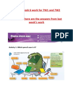 Yr7 French Week 6 7w Classes H Mcgowan